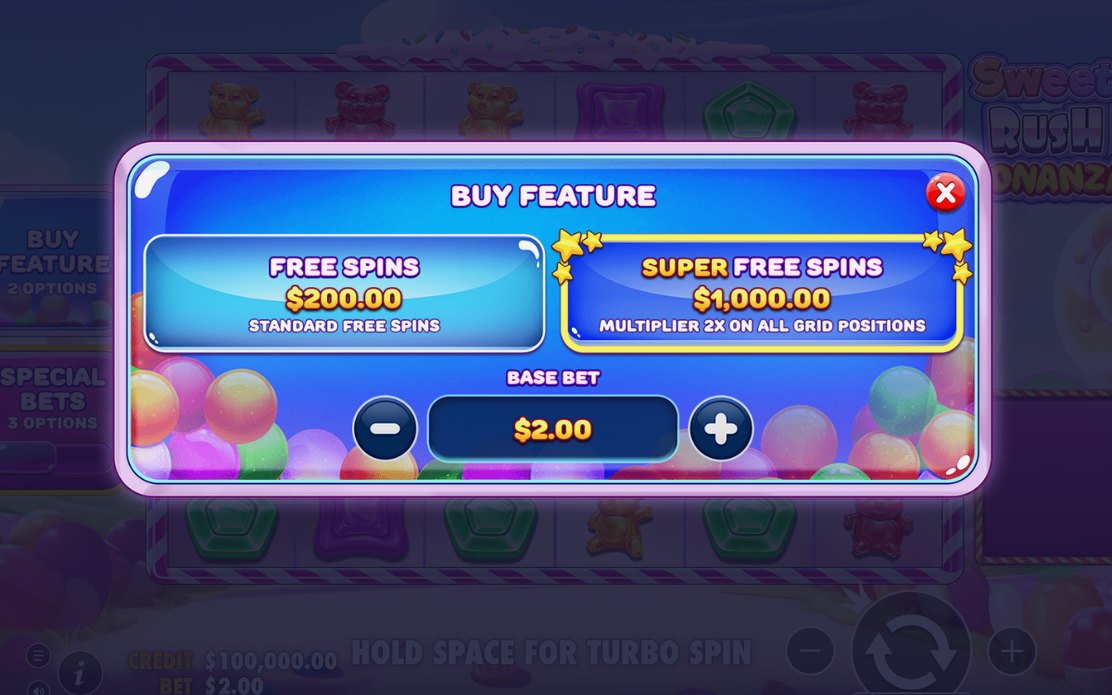 Bonusläget med SCATTER-symboler som startar free spins
