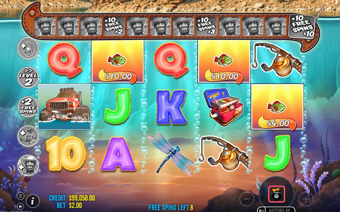 Free Spins-läget med symbolerna på hjulen
